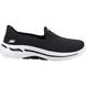 Skechers Trainers - Black - 124483 Go Walk Arch Fit Imagined